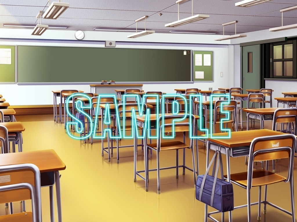 背景素材:学校教室1