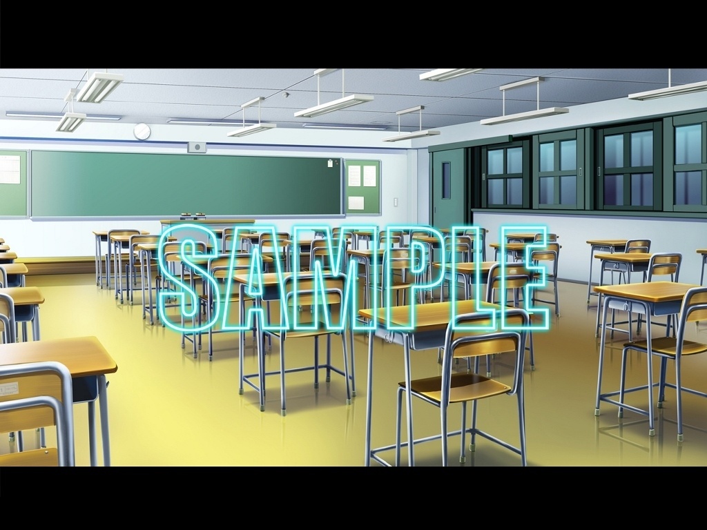 背景素材:学校教室1