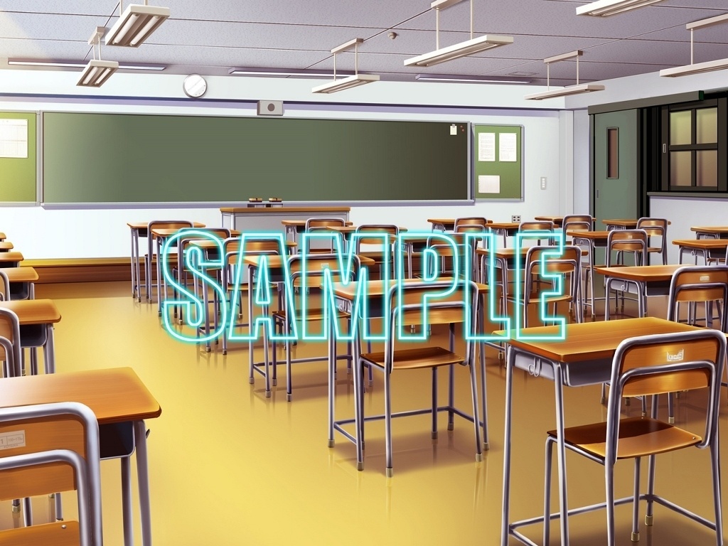 背景素材:学校教室1