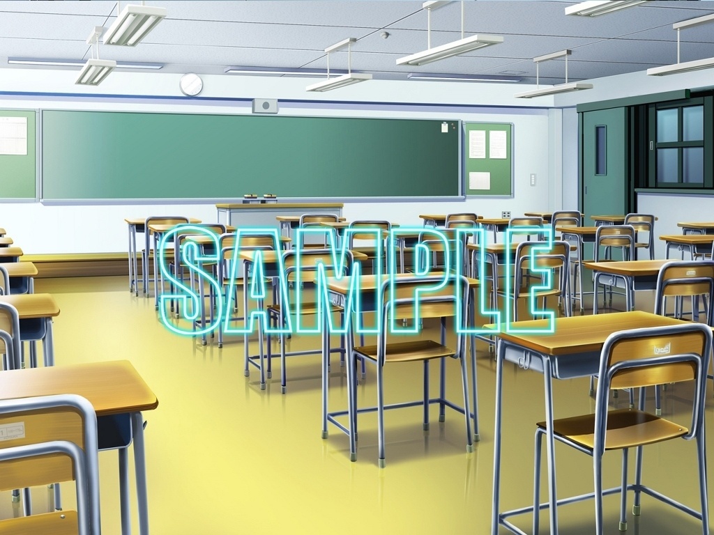 背景素材:学校教室1