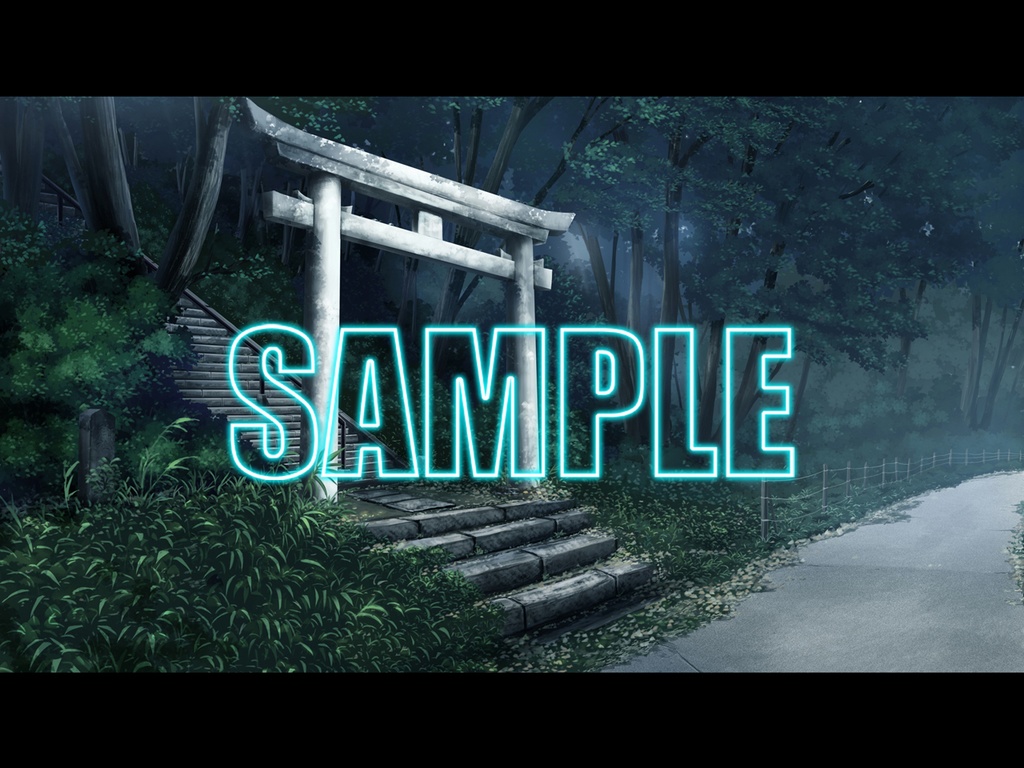 背景素材:神社の鳥居