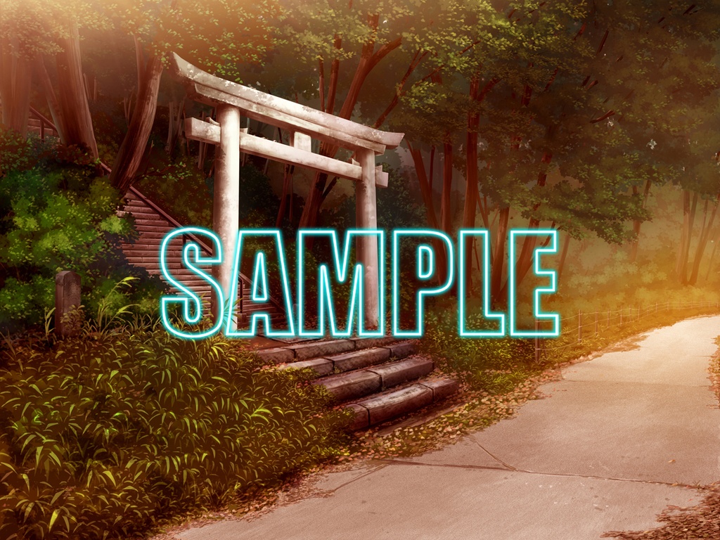 背景素材:神社の鳥居