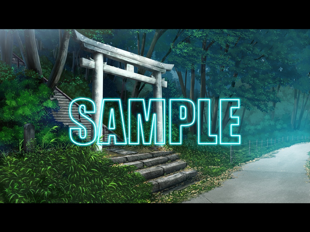 背景素材:神社の鳥居