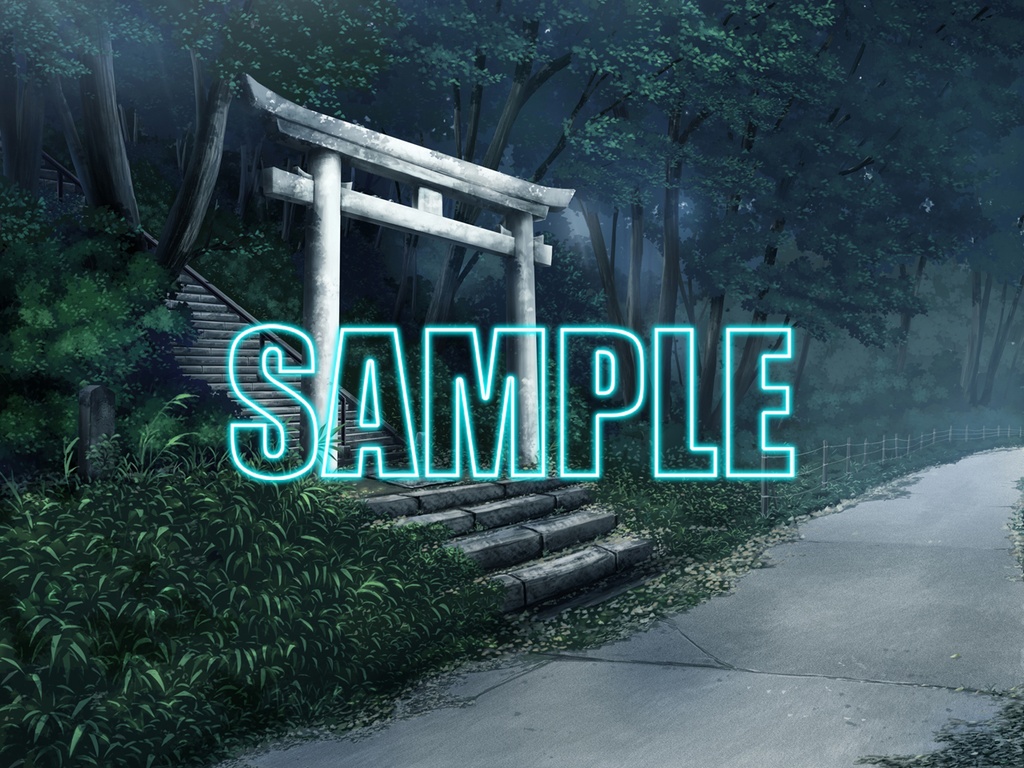 背景素材:神社の鳥居