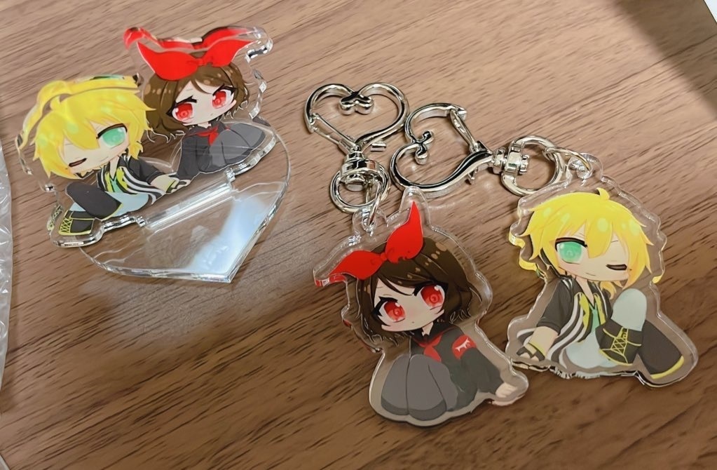 鏡音レン　ホーリィランサー　缶バッジ　店舗特典 ホーリィランサー(鏡音レン・モジュール)キーホルダー - mikaduki-45