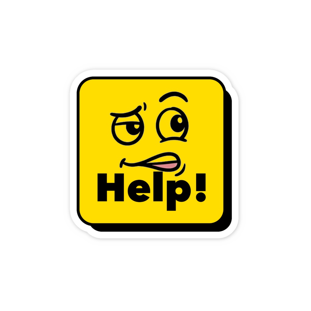 Help! - TaskCryステッカー