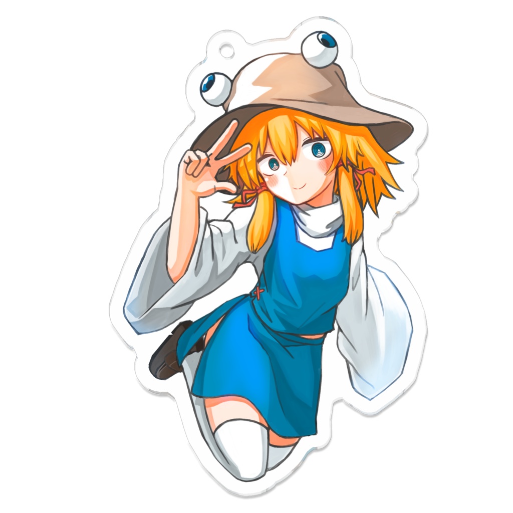 諏訪子ちゃんアクリルキーホルダー
