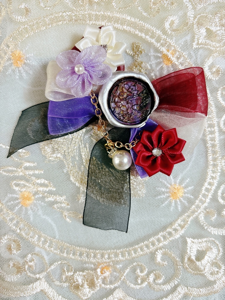 原神 荒瀧一斗 モチーフヘアアクセサリー