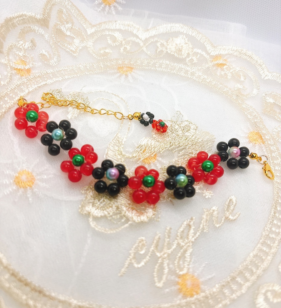 七つの大罪 グロキシニア イメージカラーモチーフブレスレット