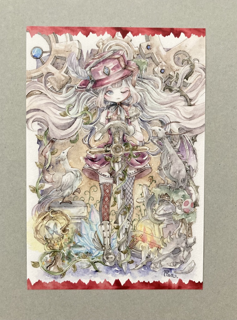 ポストカード「new game」
