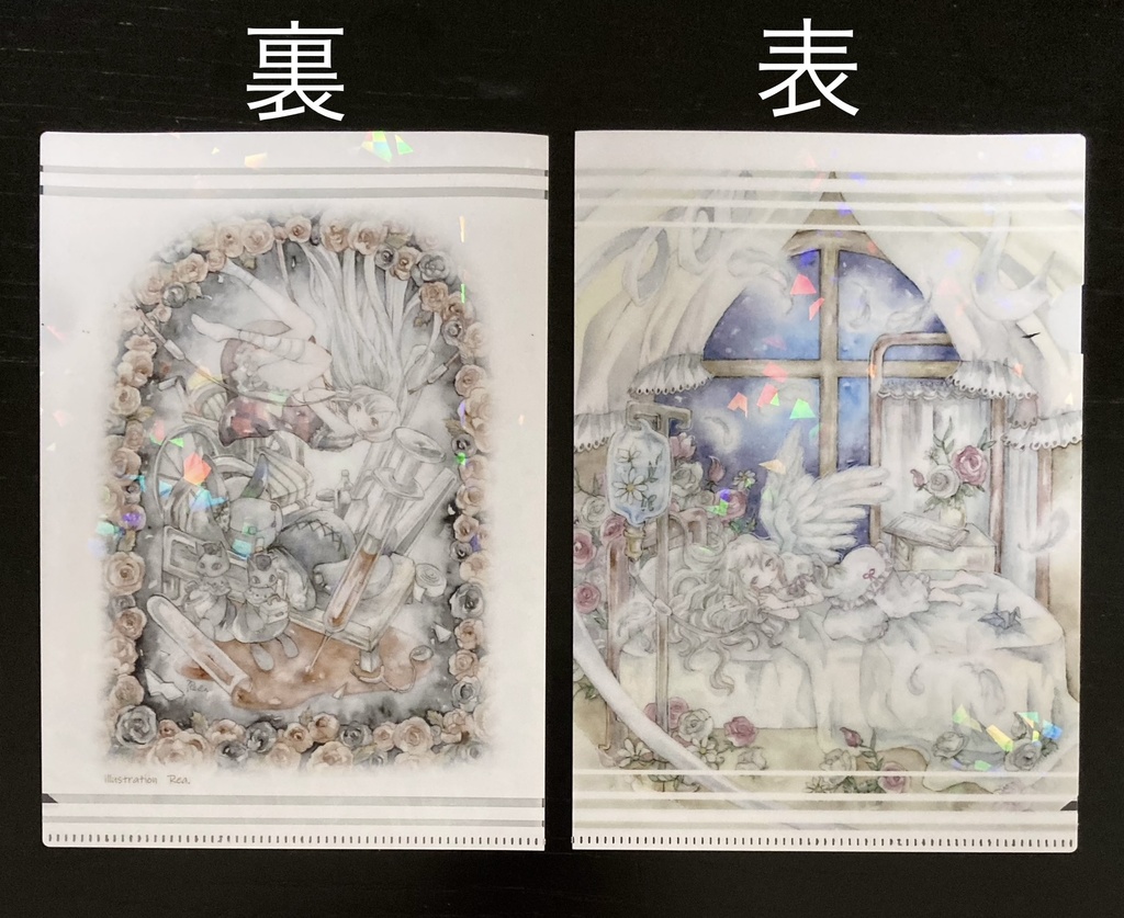 A5クリアファイル/天使