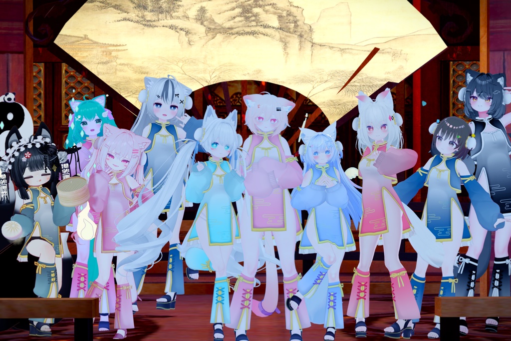 【13アバター対応】ふぁんじゅ・ちゃいな