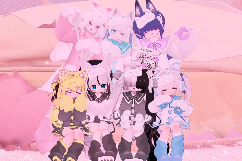 【12アバター対応】ぐーたらうるふ