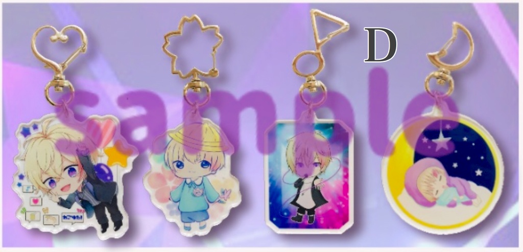 第1弾 アクリルキーホルダー