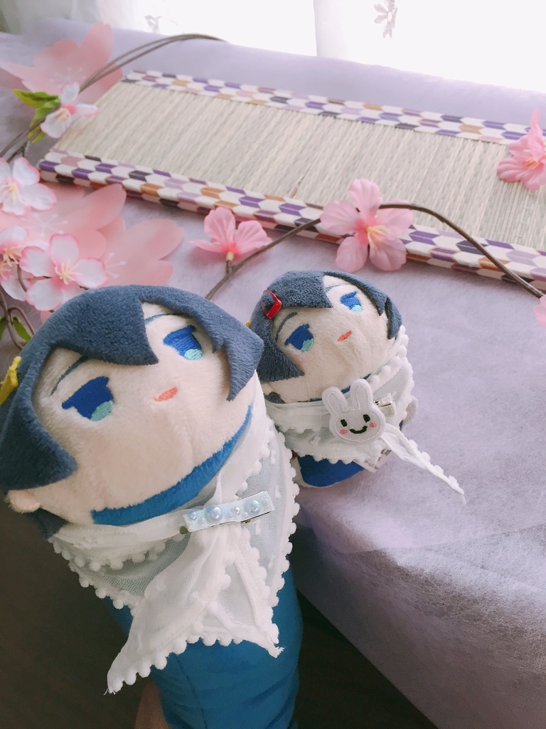 もちもちマスコット&ロング用スカーフ・ピンセット