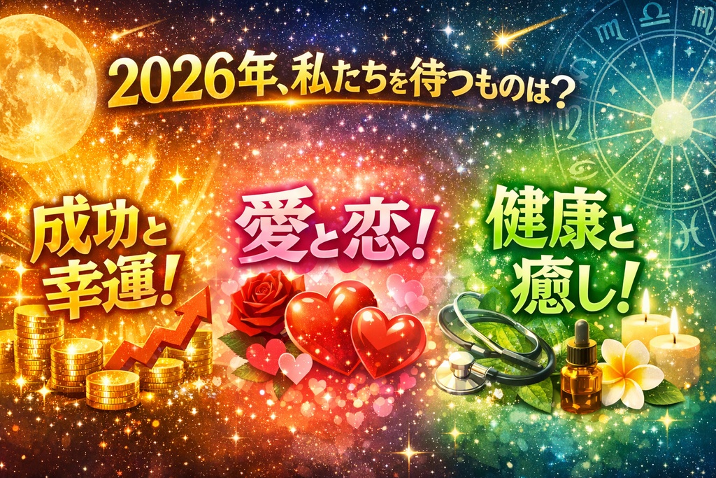 【2026年版】あなたの人生を導く占いBOOK