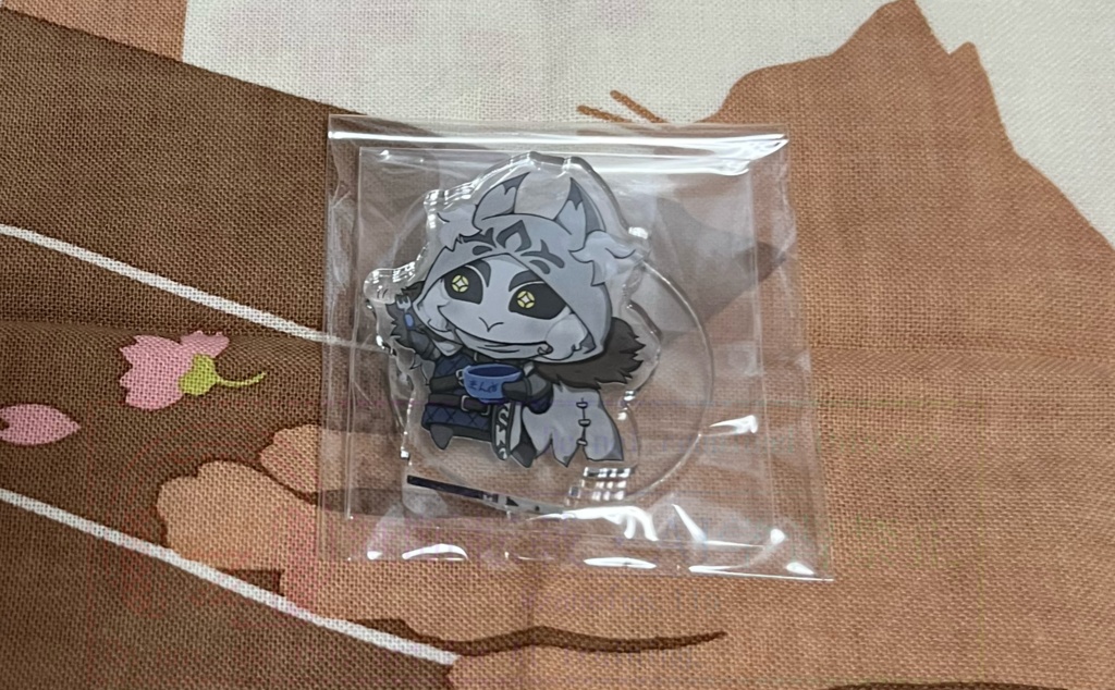 ﾐﾆﾝﾒﾁｬとご飯アクスタ