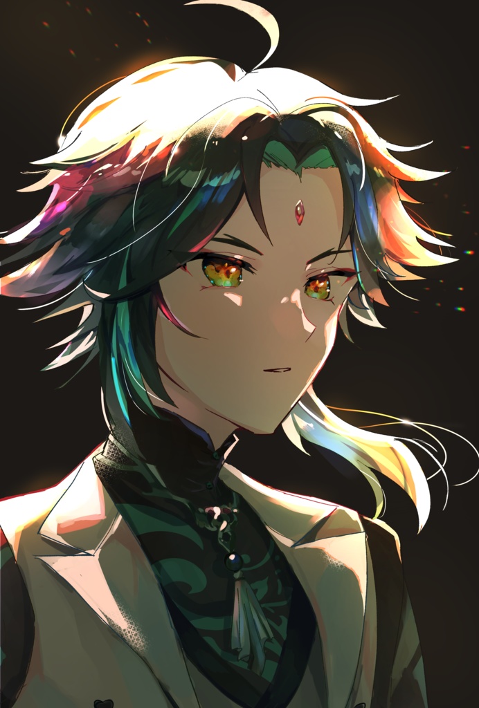 原神ポストカード(魈)