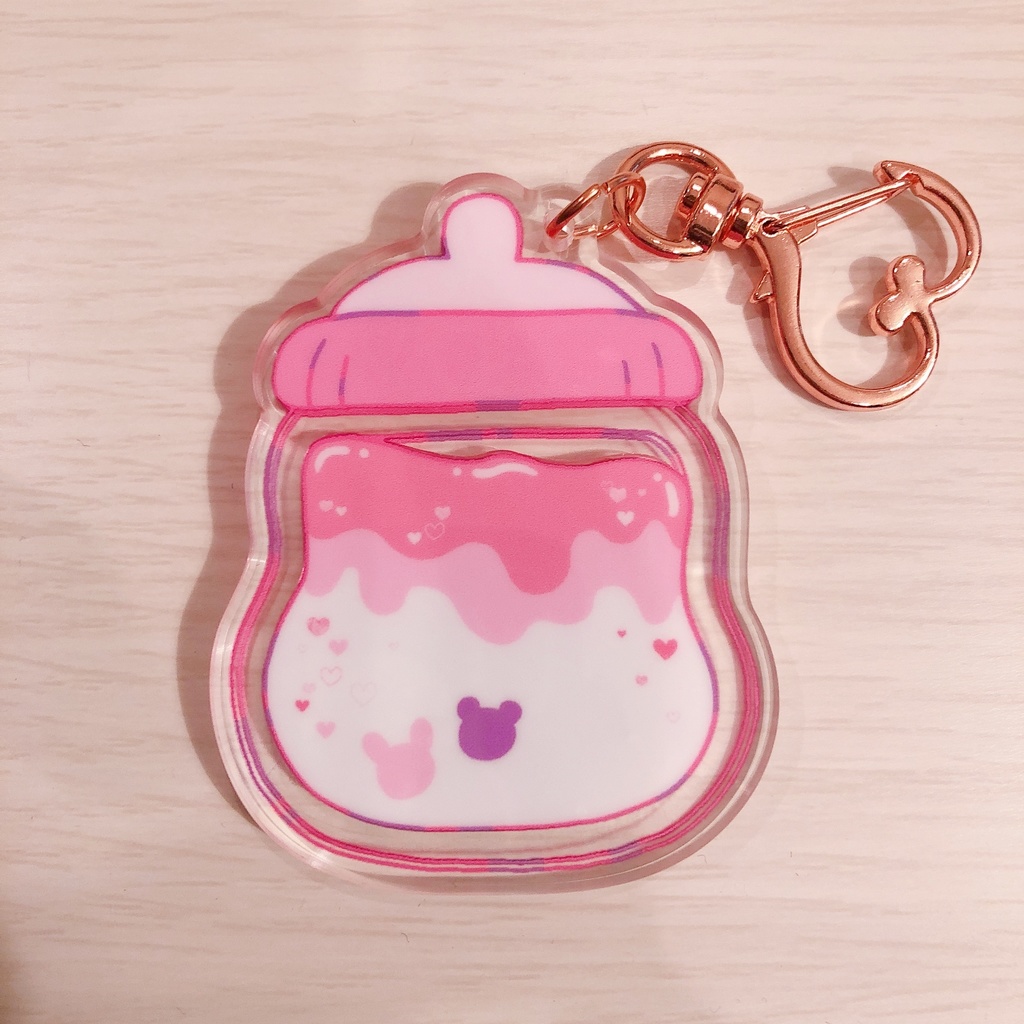 コラボシャカシャカアクキー【ミルク】