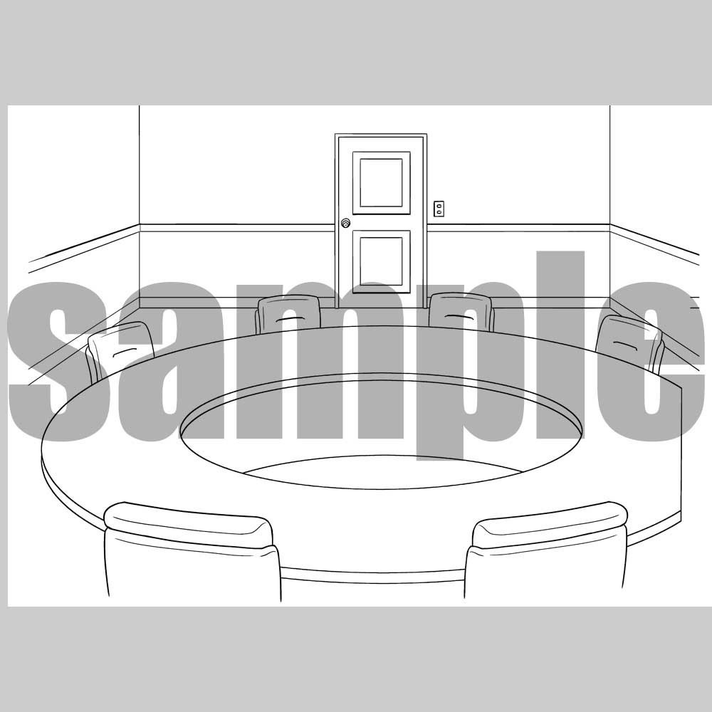 会議室01 漫画背景008