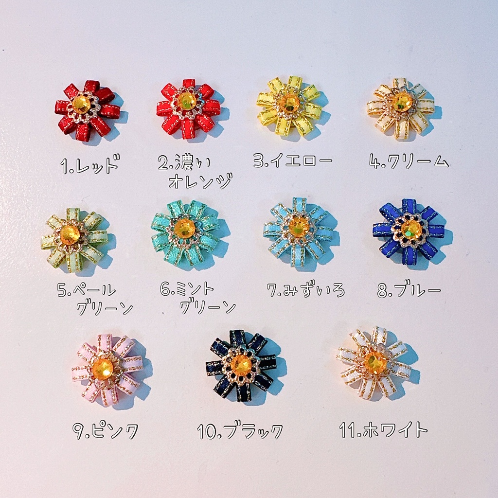 お花の髪飾り(ミニサイズ)