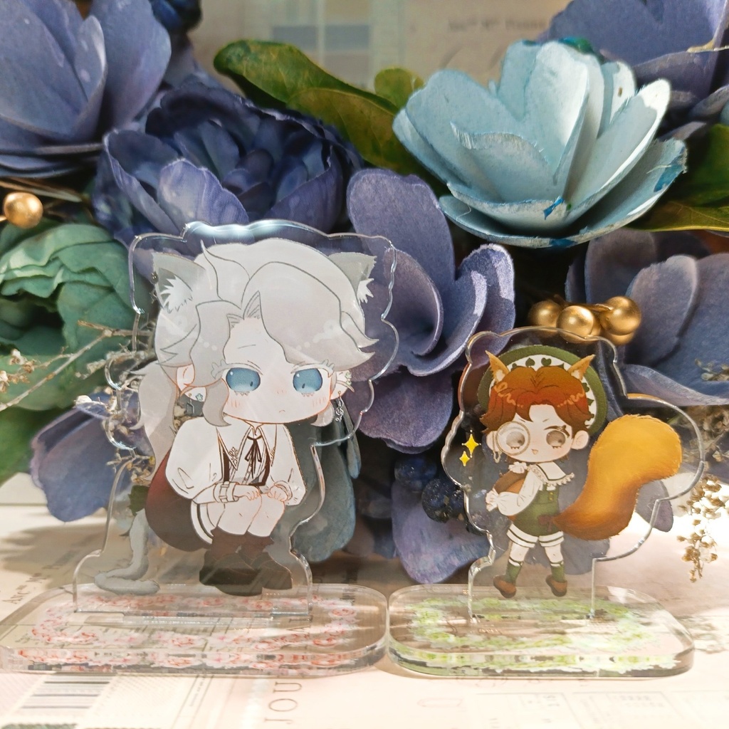 リスフィ＆ネコデリアクリルスタンドセット