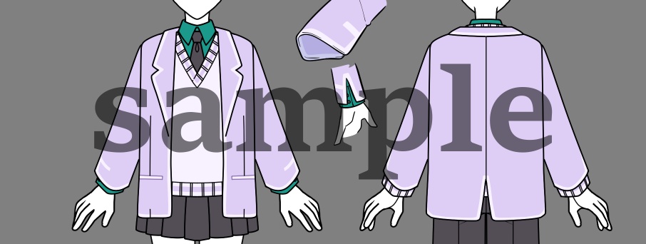 衣装デザインseason01 FULL SET