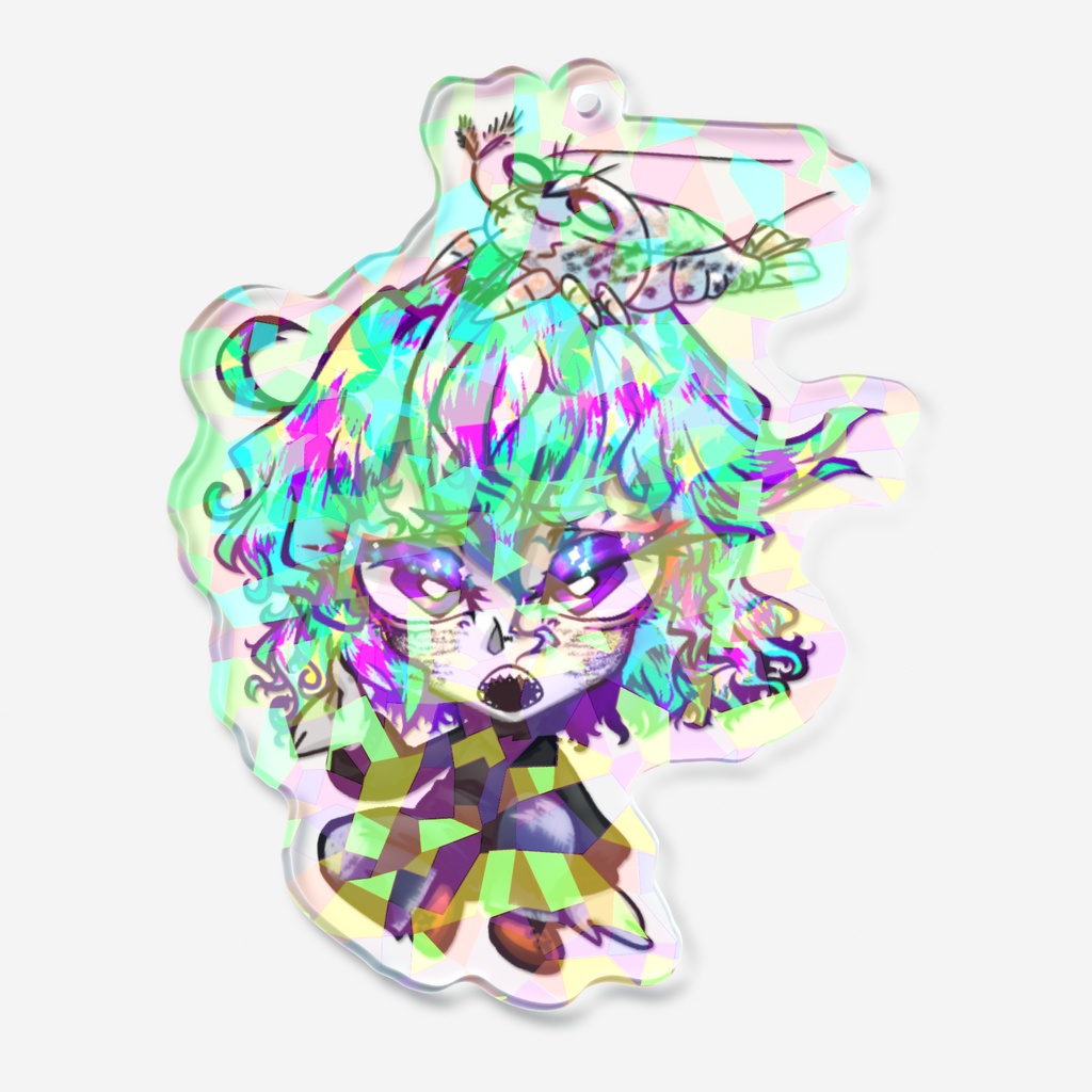 寄瀬星蝦ミニキャラホロアクキー(通常)
