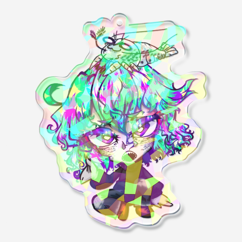 寄瀬星蝦ミニキャラホロアクキー(通常)