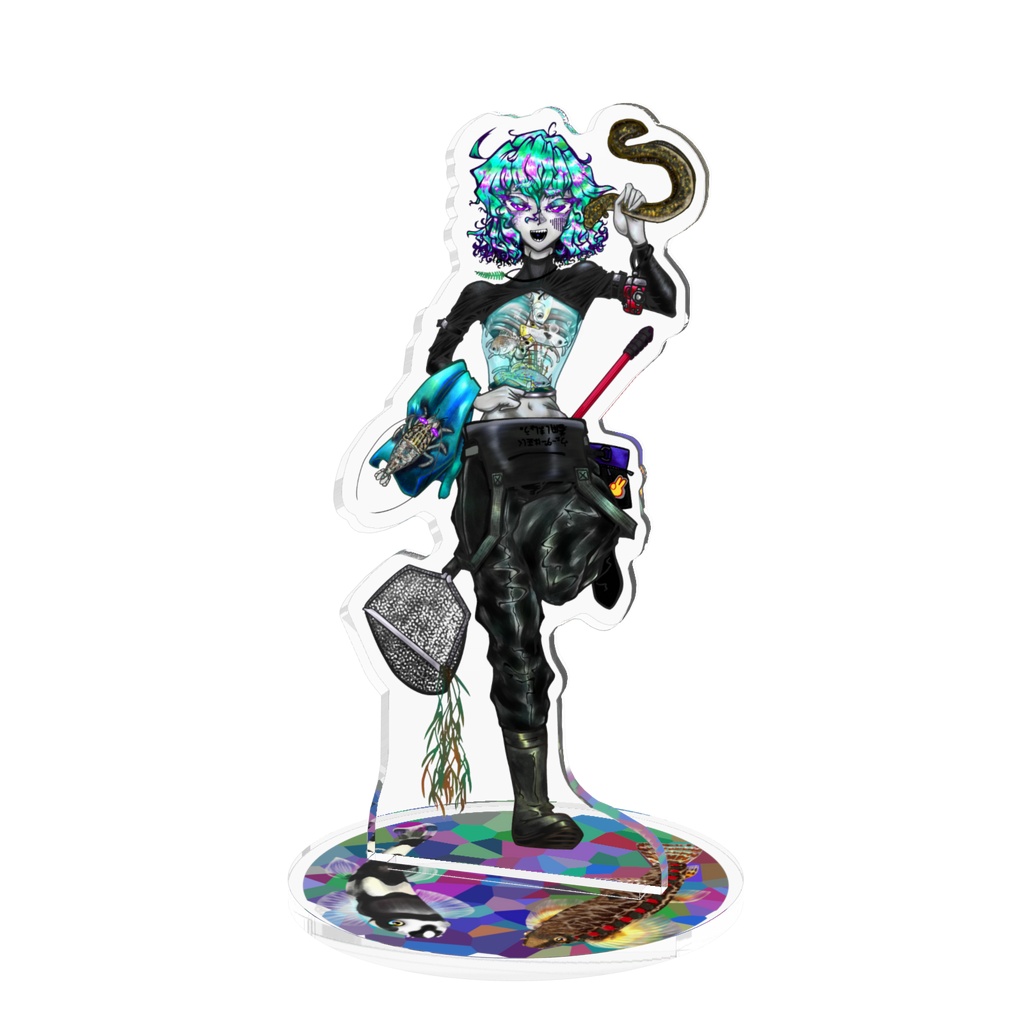 寄瀬星蝦アクスタ(2024ウェーダー立ち絵)