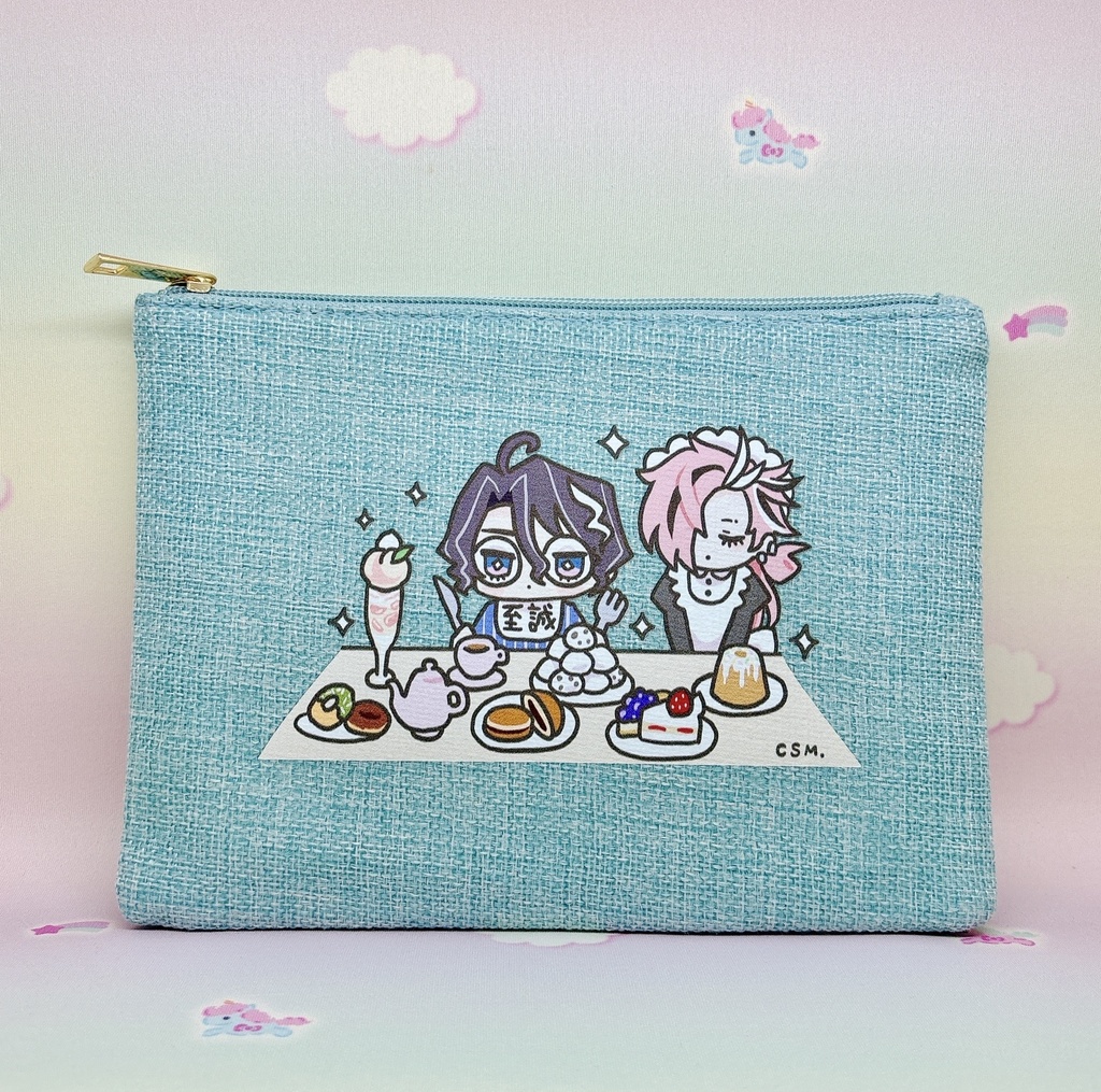 食欲には勝てなかったよポーチ