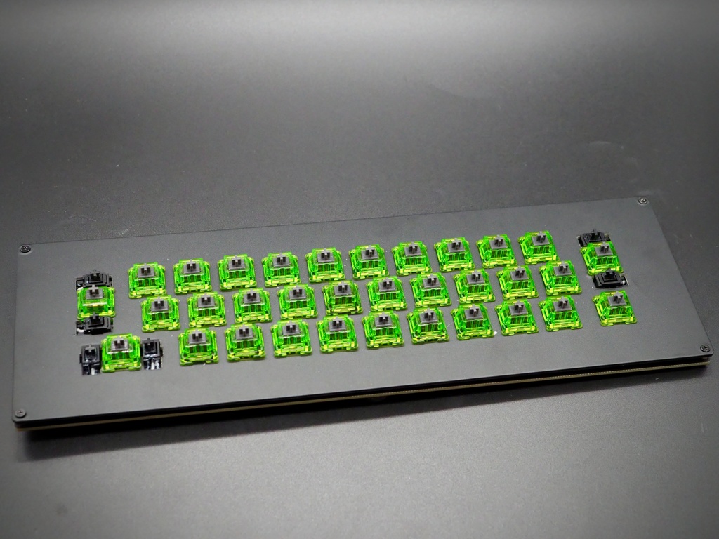 GPK60-33R Poker互換(GH60、DZ60)ケース対応キーボード