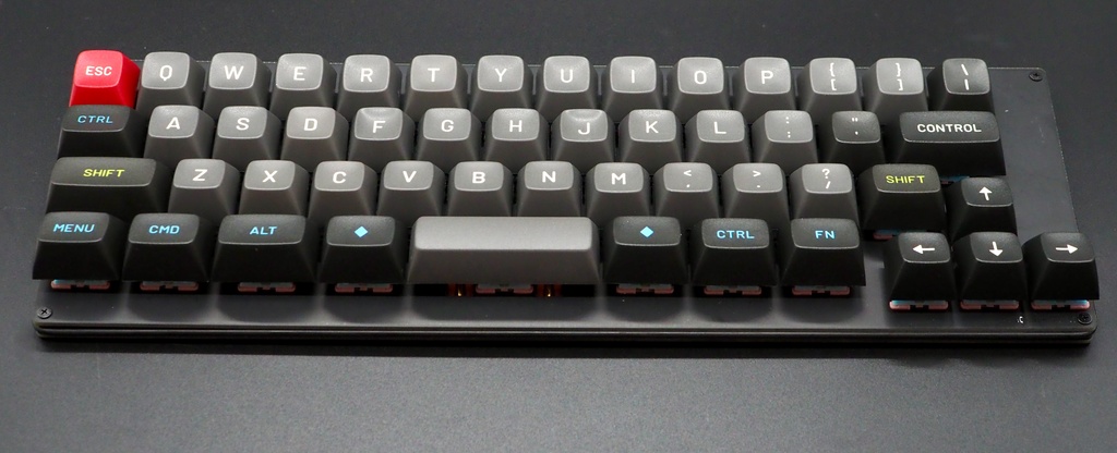 GPK60-51R Poker互換(GH60、DZ60)ケース対応キーボード