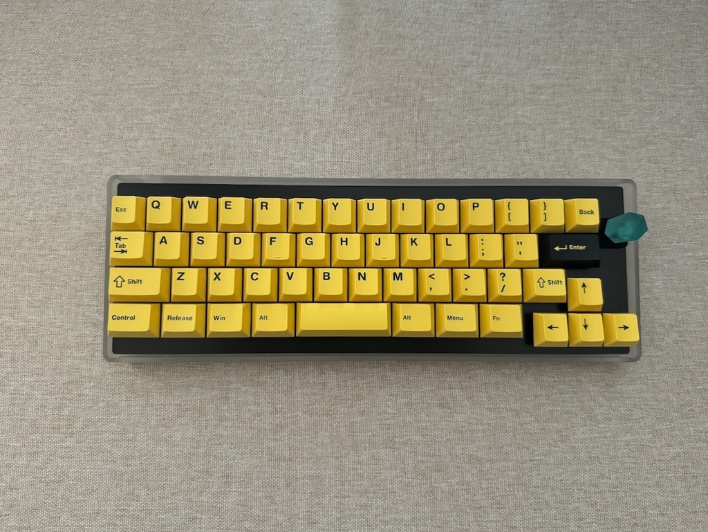 GPK60-51R Poker互換(GH60、DZ60)ケース対応キーボード