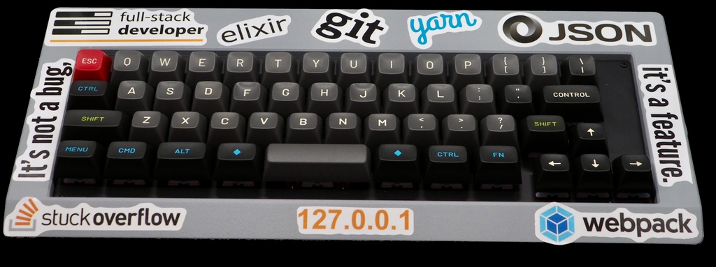 GPK60-51R Poker互換(GH60、DZ60)ケース対応キーボード