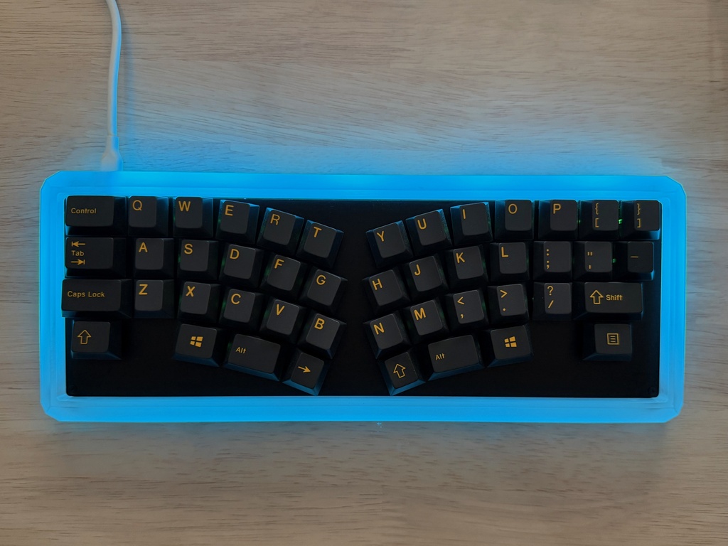 GPK60-46SGR V3 Poker互換(GH60、DZ60)ケース対応キーボード - Daraku