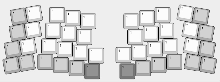 GPK60-44UZ1RE Poker互換(GH60、DZ60)ケース対応キーボード
