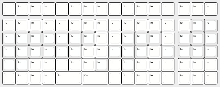 格子配列キーボード Yamada Kakuko