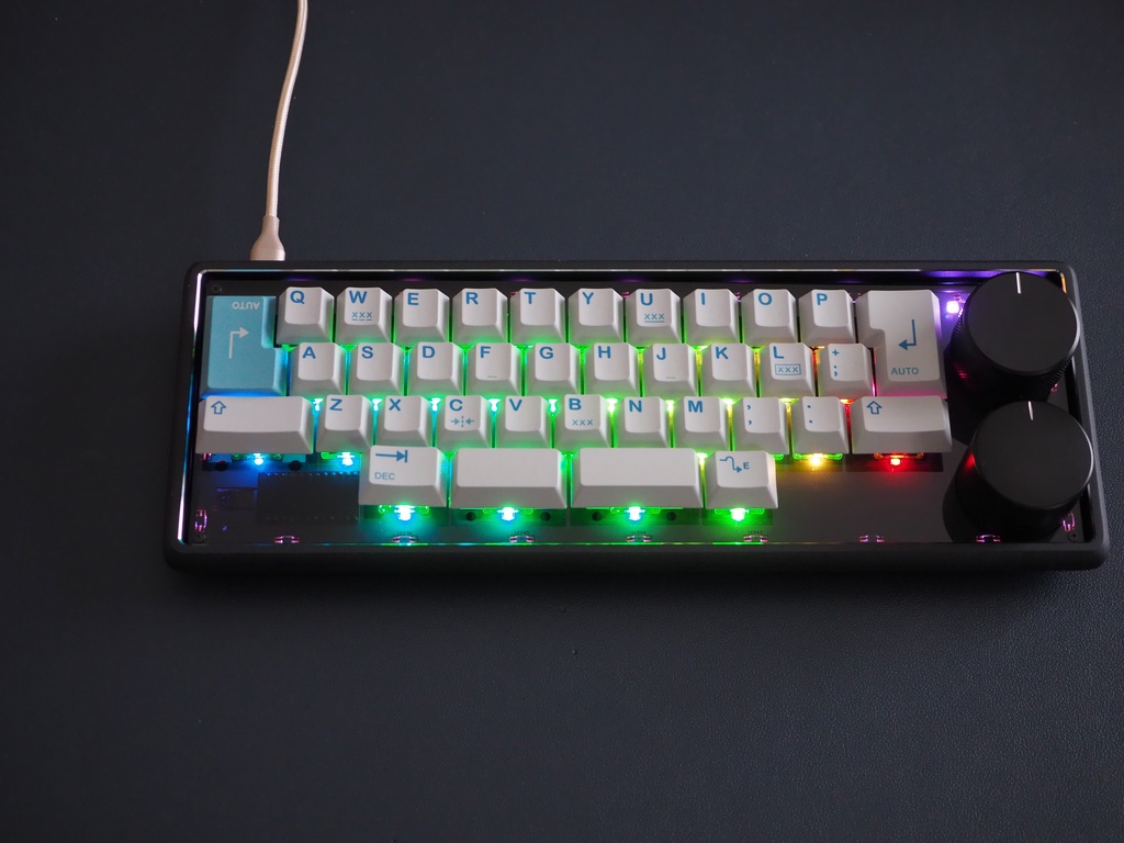 GPK60-37R2RE Poker互換(GH60、DZ60)ケース対応キーボード