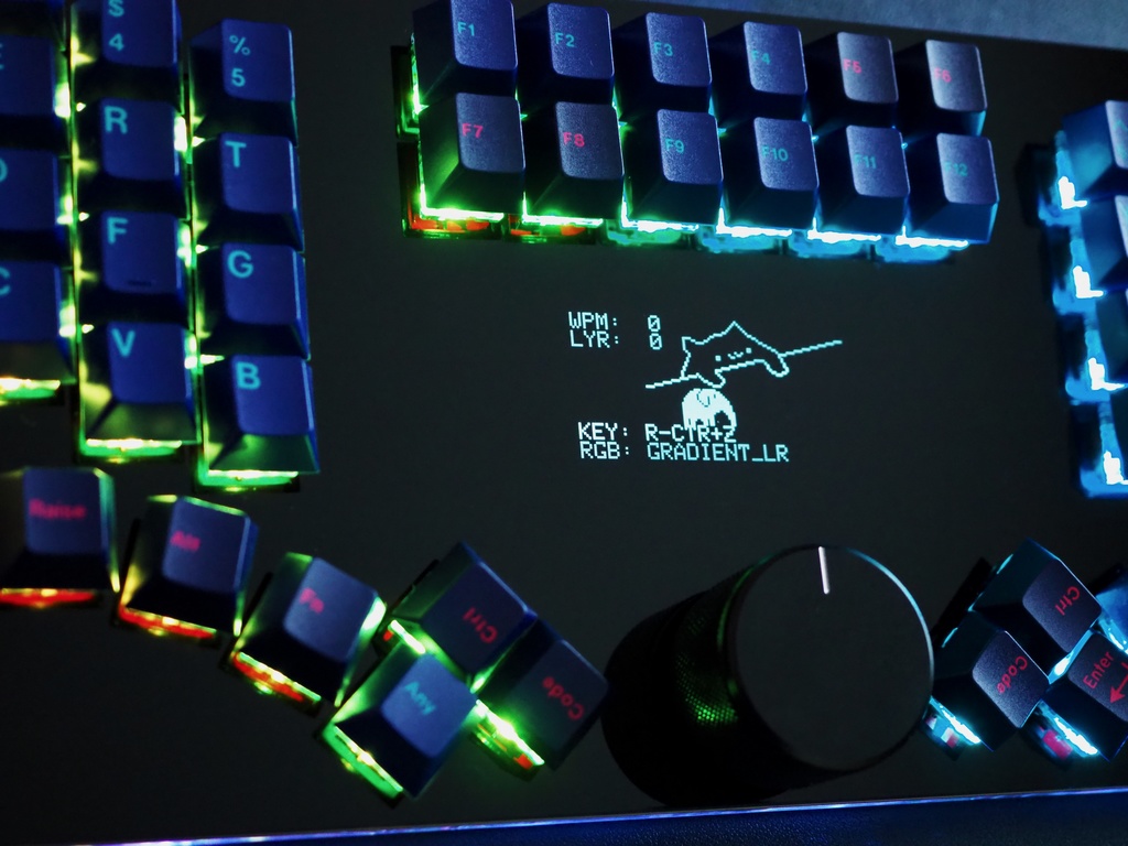 カラムスタッガード配列キーボード Yamada Shozo