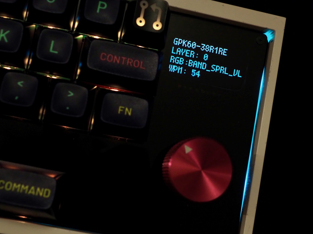 GPK60-38R1RE Poker互換(GH60、DZ60)ケース対応キーボード