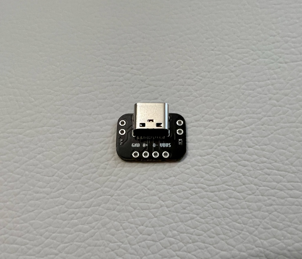 USB Type-Cコネクタ DIP化基板