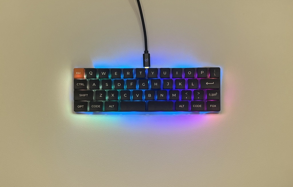 ロウスタッガード配列キーボード Kaineko42R