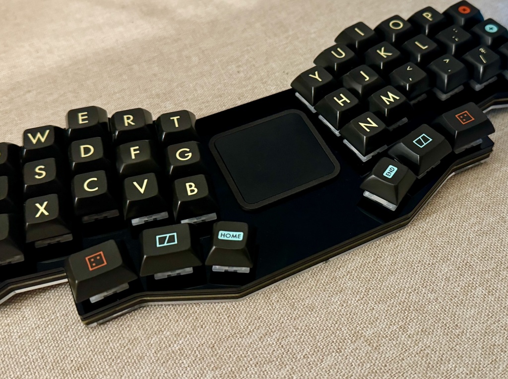 3本指ジェスチャー対応トラックパッド搭載 Ieneko42C