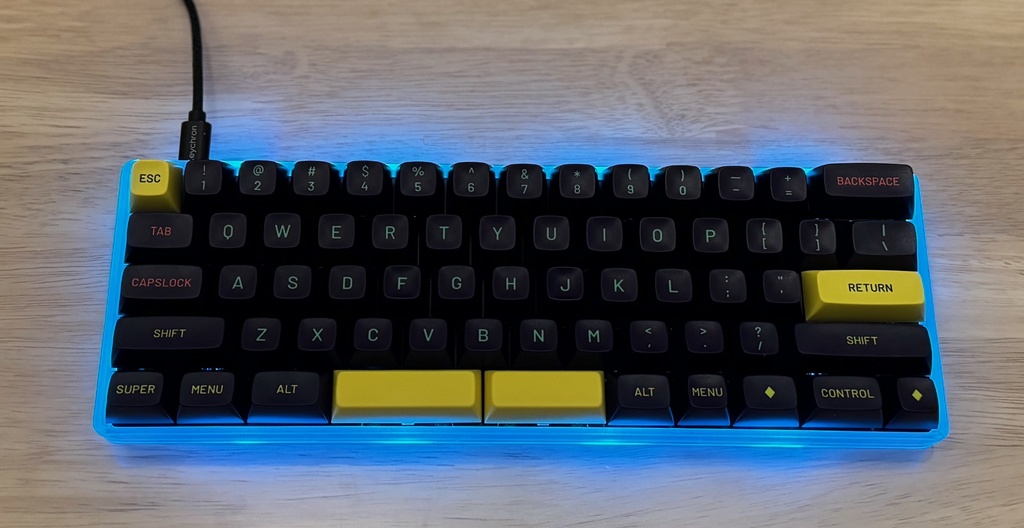 GPK60-63R Poker互換(GH60、DZ60)ケース対応キーボード