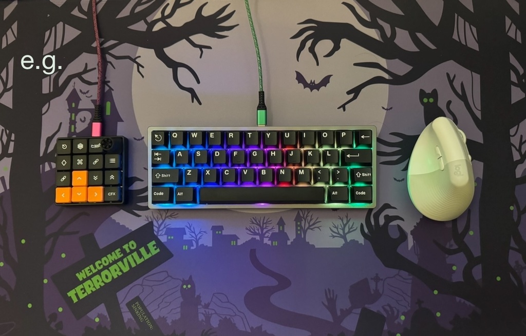 Daisy Flatケース互換基板 Trident39