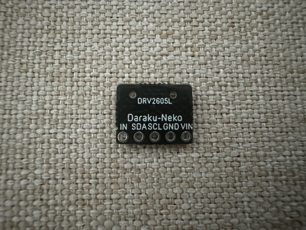 DRV2605L ミニモジュール