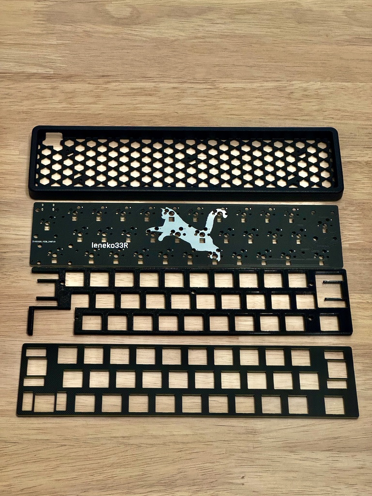 ISO EnterX2キーボード Ieneko33R