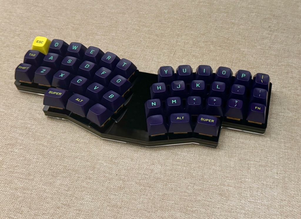 サジタリウス配列キーボード Noraneko42SGR