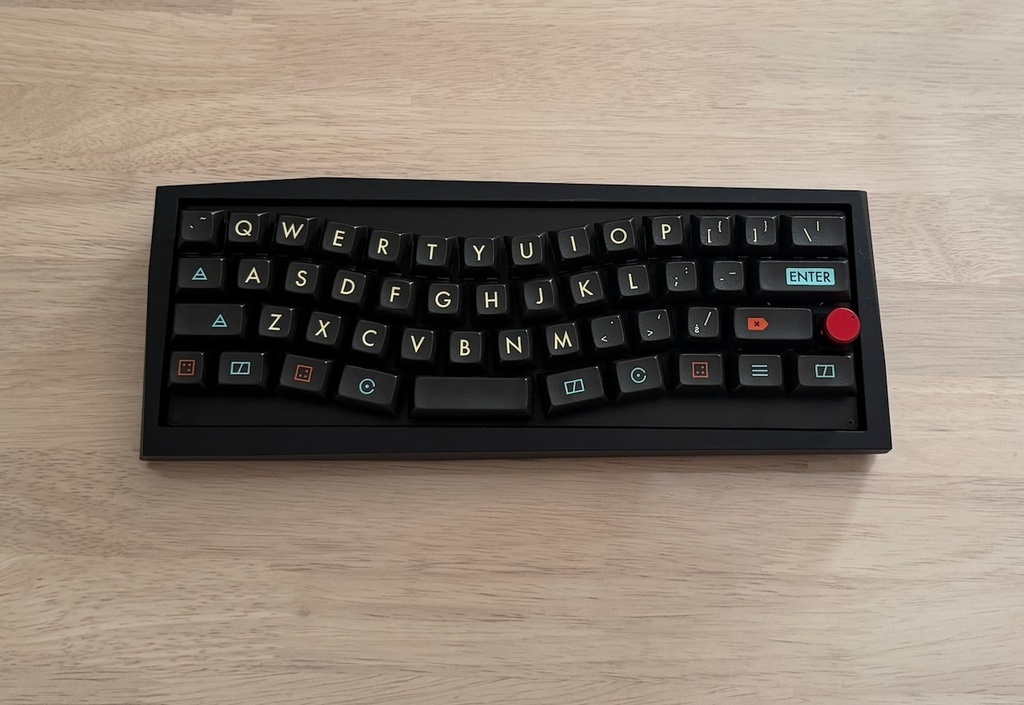 GPK60-49GR1RE Poker互換(GH60、DZ60)ケース対応キーボード